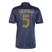 Camisa de Futebol Juventus Manuel Locatelli #5 Equipamento Alternativo 2024-25 Manga Curta